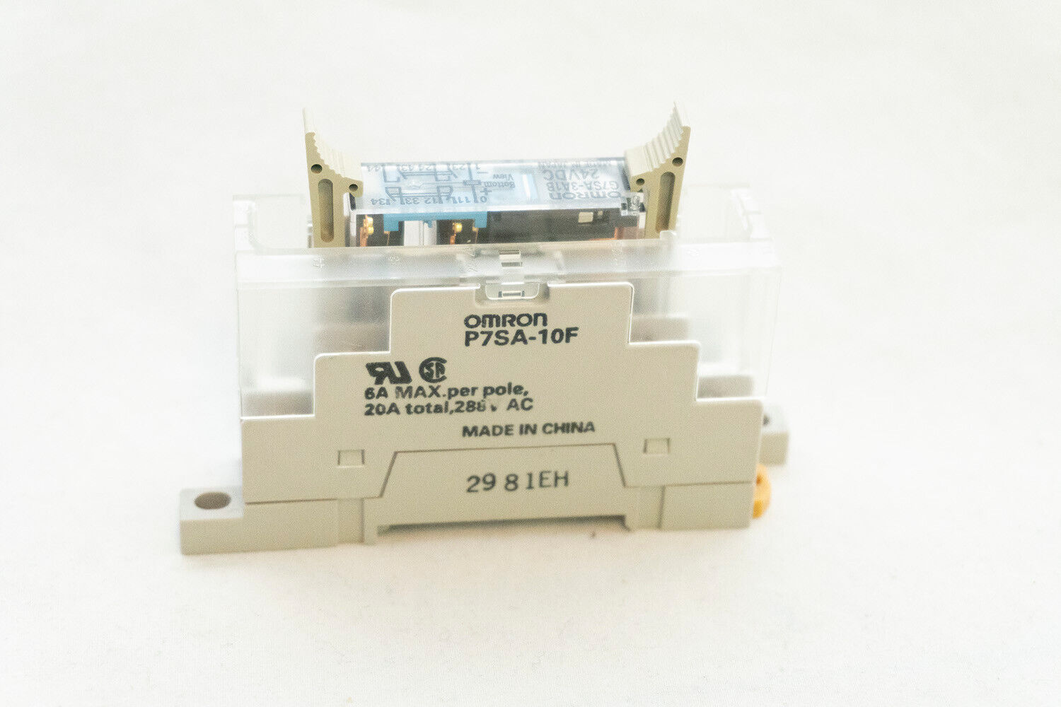 Omron 445322020 24VDC SAFETY RELAY, FORCE GUIDED RELAY MODULE, 4 POLE