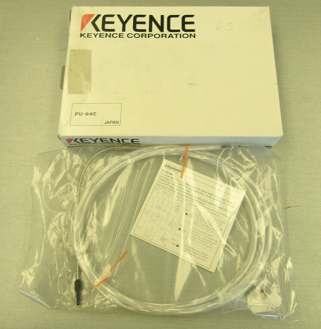 Keyence FU94C Fiber Optic Sensor Head for Liquid Level Detection