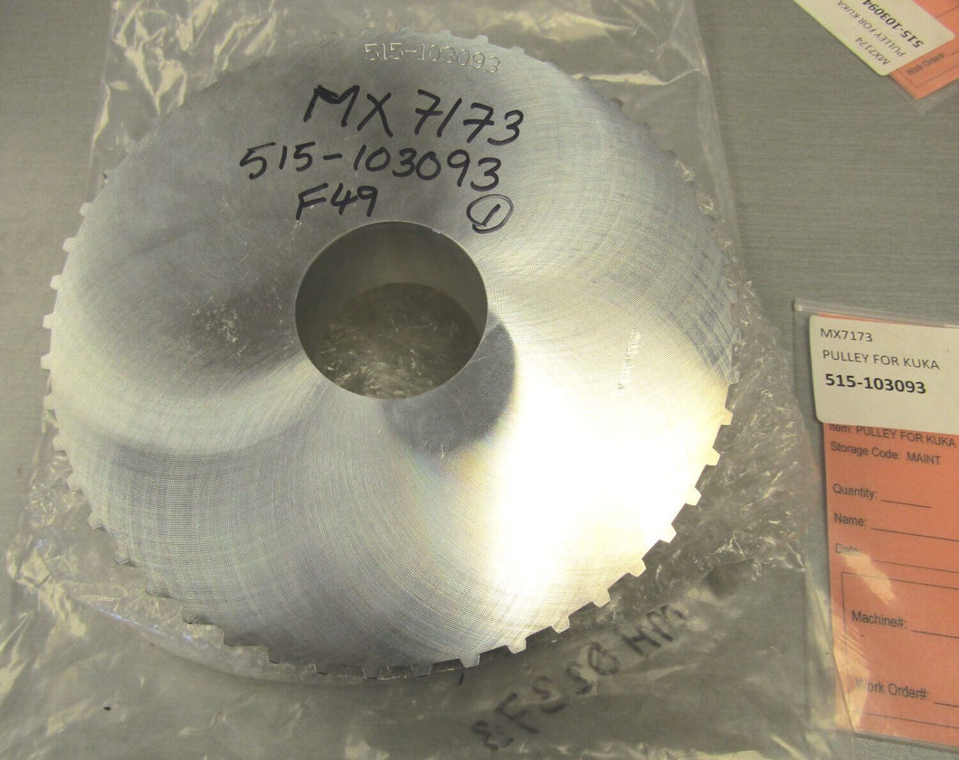 AT10 servo timing pulley 50tooth 60mm wide 515-103093 aluminium