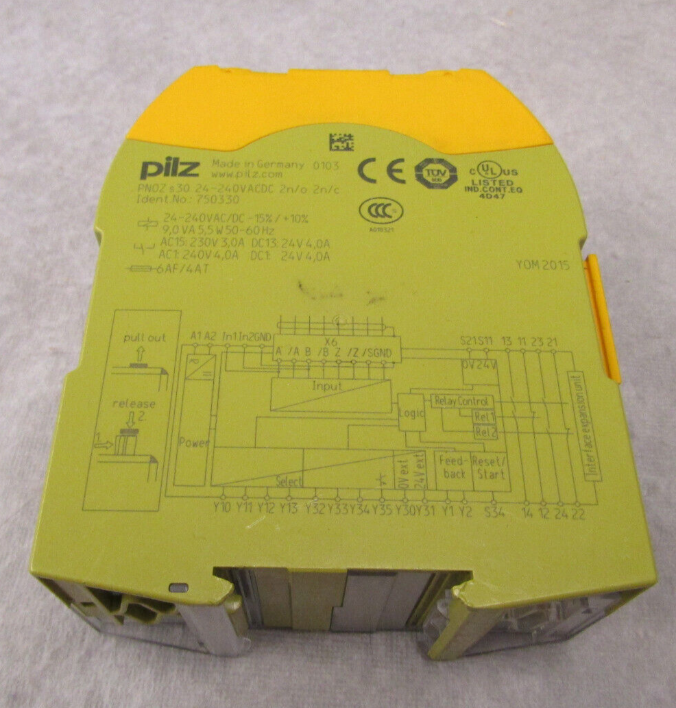 PILZ PNOZ s30 24-240VACDC 2n/o 2n/c 750330