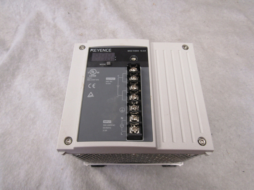 Keyence MS2-H300 12.5A 24 VDC Power Supply