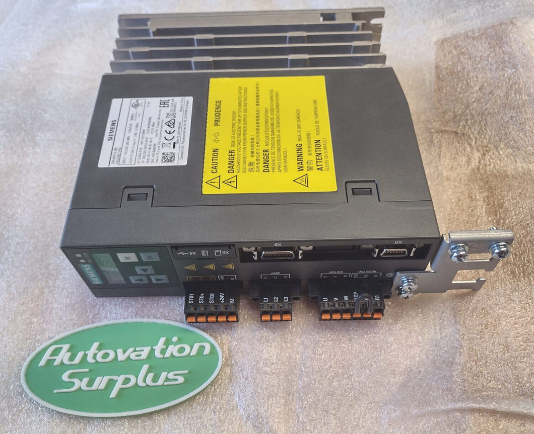 Siemens 6SL3210-5FB10-4UF1 Servo Drive