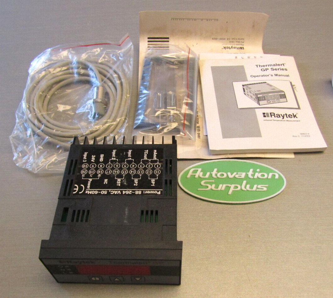 Raytek RAYGPC temperature sensor controller Thermalert GP