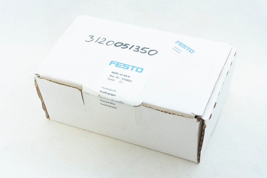 FESTO HGPL-14-40-A PARALLEL GRIPPER, SIZE 14, 40MM STROKE PER JAW