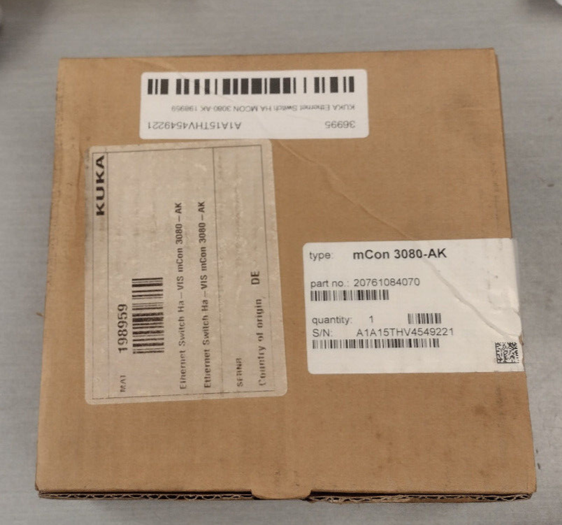 Kuka mCon 3080-AK Ethernet Switch 20761084070