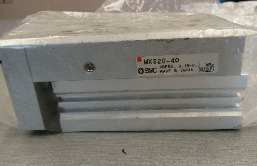 SMC MXS20-40 pneumatic air slide table linear stage
