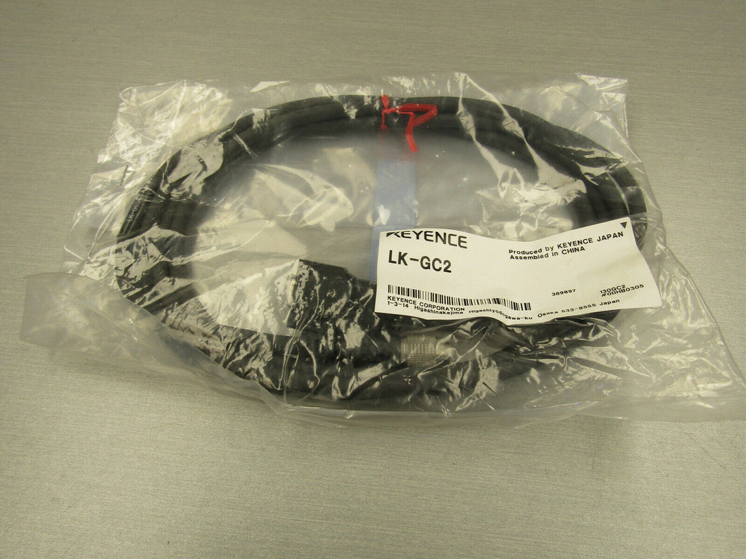 Keyence LK-GC2 Laser Sensor Head Controller Cable 2M