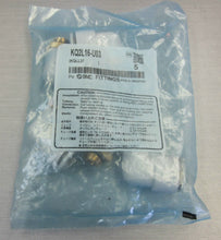 Load image into Gallery viewer, Bag of 5 SMC pneumatic fittings KQ2L16-U03 NEW 16mm hose
