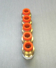 Load image into Gallery viewer, SMC KQ2S11-37S male hex 3/8&quot; tube 1/2&quot;NPT thread pneumatic fitting *LOT OF 5*
