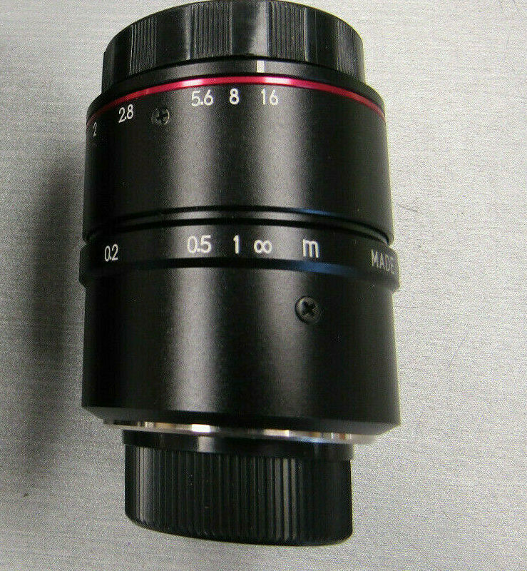 Keyence CA-LHR35 Machine Vision Camera Lens C-Mount F 35mm/F2