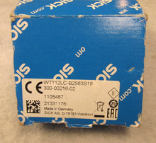 Load image into Gallery viewer, WTT12LC-B2563S19 Photoelectric Sensor 1108487
