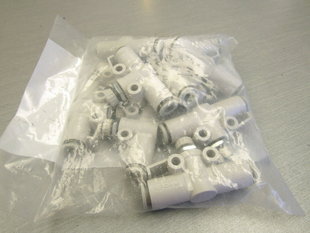 SMC AS2052F-06 Pneumatic Flow Control Fitting 6mm Inline, Bag of 10