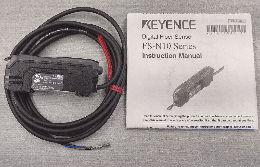 Keyence FS-N11P Fiberoptic Sensor Amplifier