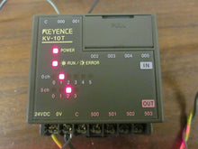 Load image into Gallery viewer, Keyence KV-10T micro PLC 6 inputs 4 outpus
