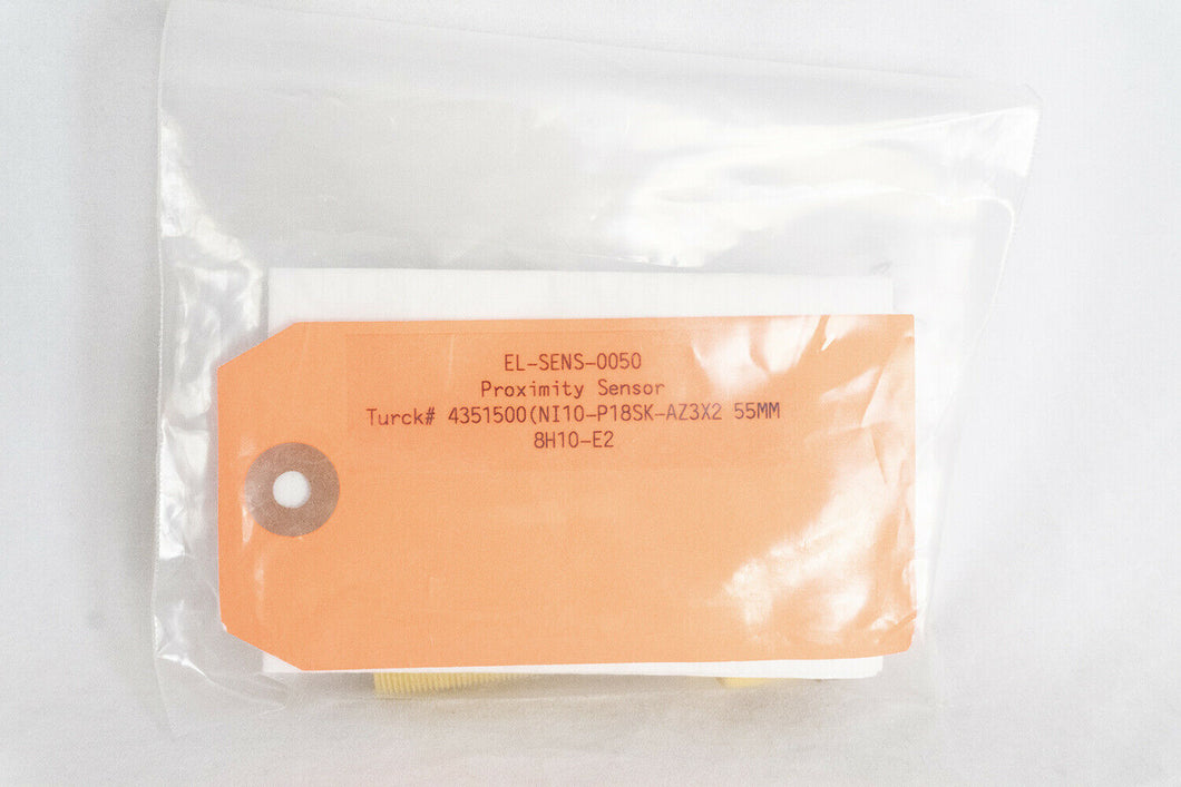 Turck Ni10-P18SK-AZ3X2 EL-SENS-0050 Proximity Sensor