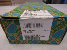 Load image into Gallery viewer, Box of 48 Phoenix Contact PT 2,5-TG Disconnect Terminal Blocks 3210185
