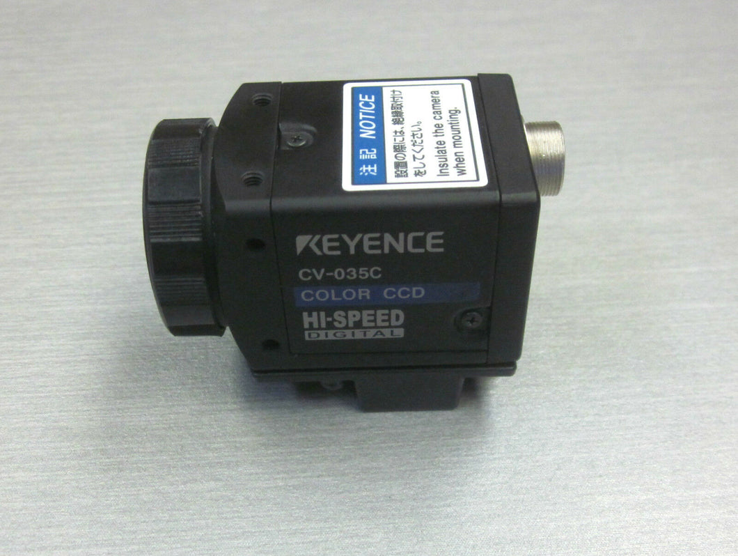 Keyence CV-035C high-speed CCD machine vision color camera CV-3000 series