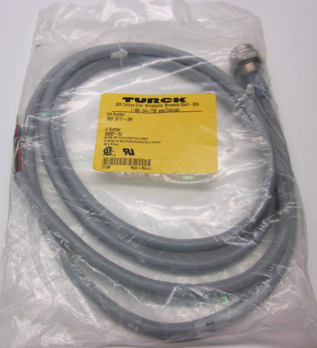 Turck RSF-5711-2M Cable 5 pin devicenet