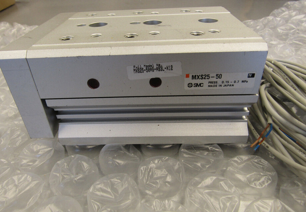 SMC MXS25-50 Slide table pneumatic double rod cylinder MXS25-50AS-A93L-X12