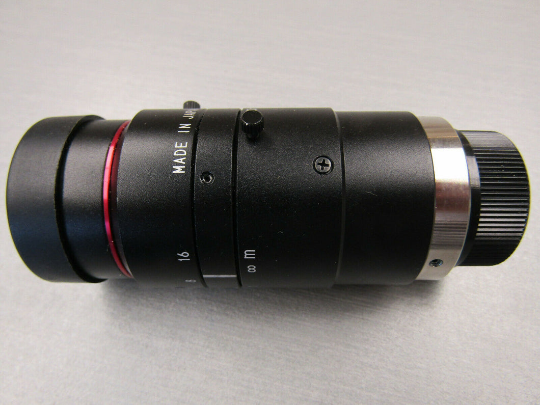 Keyence CA-LHR50 Machine Vision Camera Lens C-Mount F 50mm/F2.8