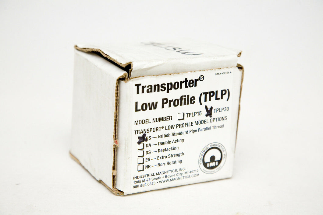 Industrial Magnetics Inc. TPLP30B Transporter Pneuamtic Gripper Lifting Magnet
