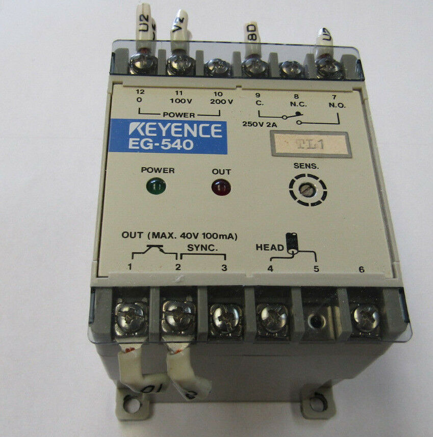 Keyence EG-540 sensor amplifier