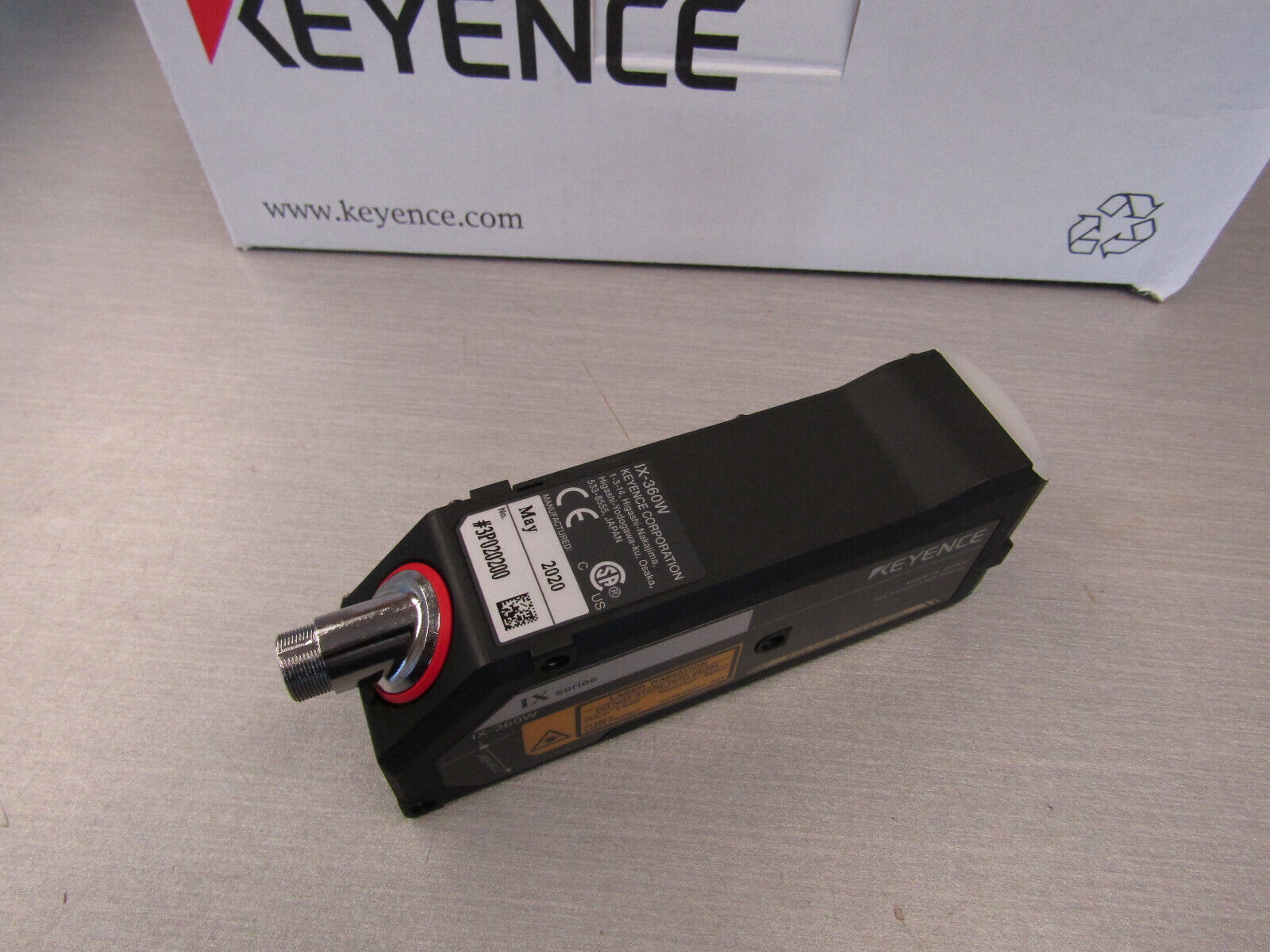 Keyence IX-360W Image Based Laser Sensor Head – Autovation Surplus