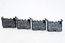 Load image into Gallery viewer, Lot of 4-Allen Bradley 800F-X01L CONTACT BLOCK FOR 800F SERIES 22.5MM PUSHBUTTON
