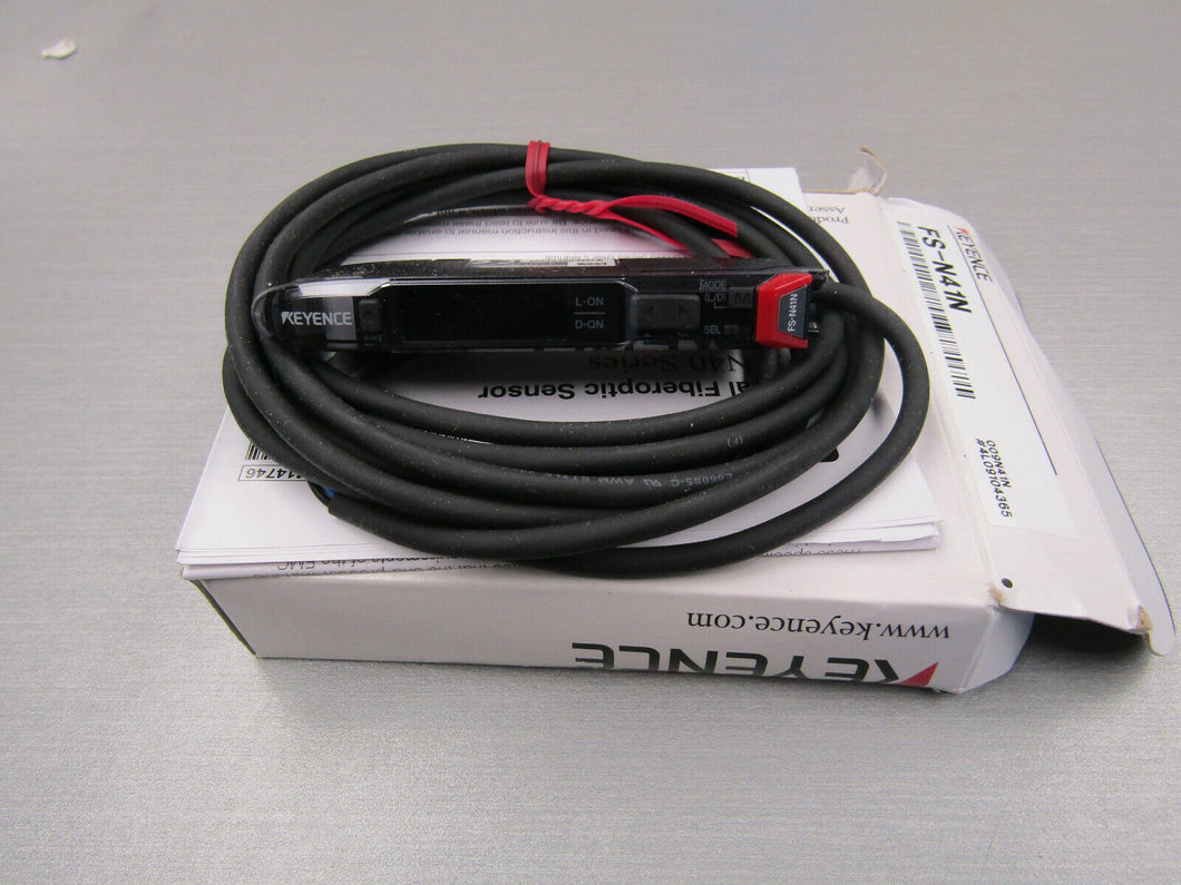Keyence FS-N41N Fiberoptic Sensor Amplifier NPN