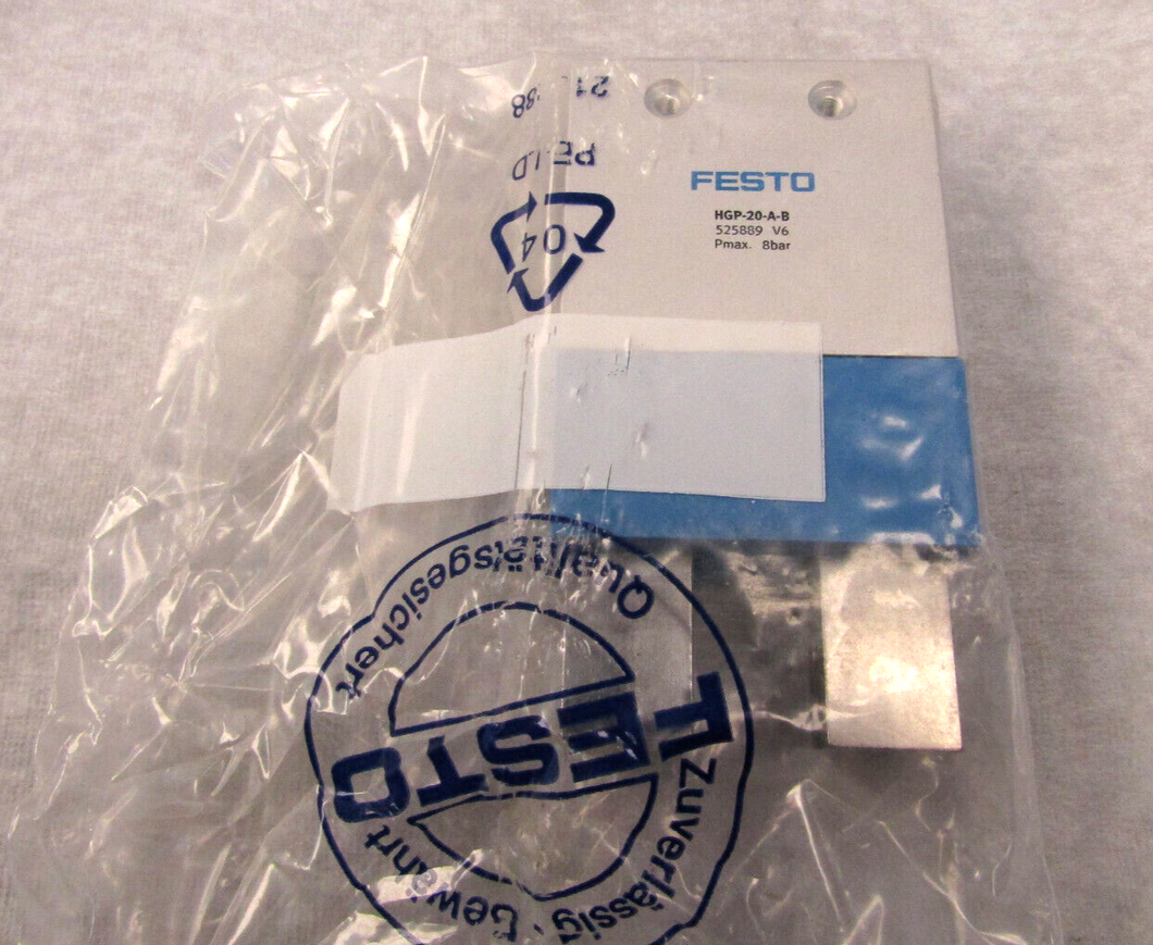 Festo HGP-20-A-B Pneumatic Gripper Cylinder 2 Jaw Parallel 525889