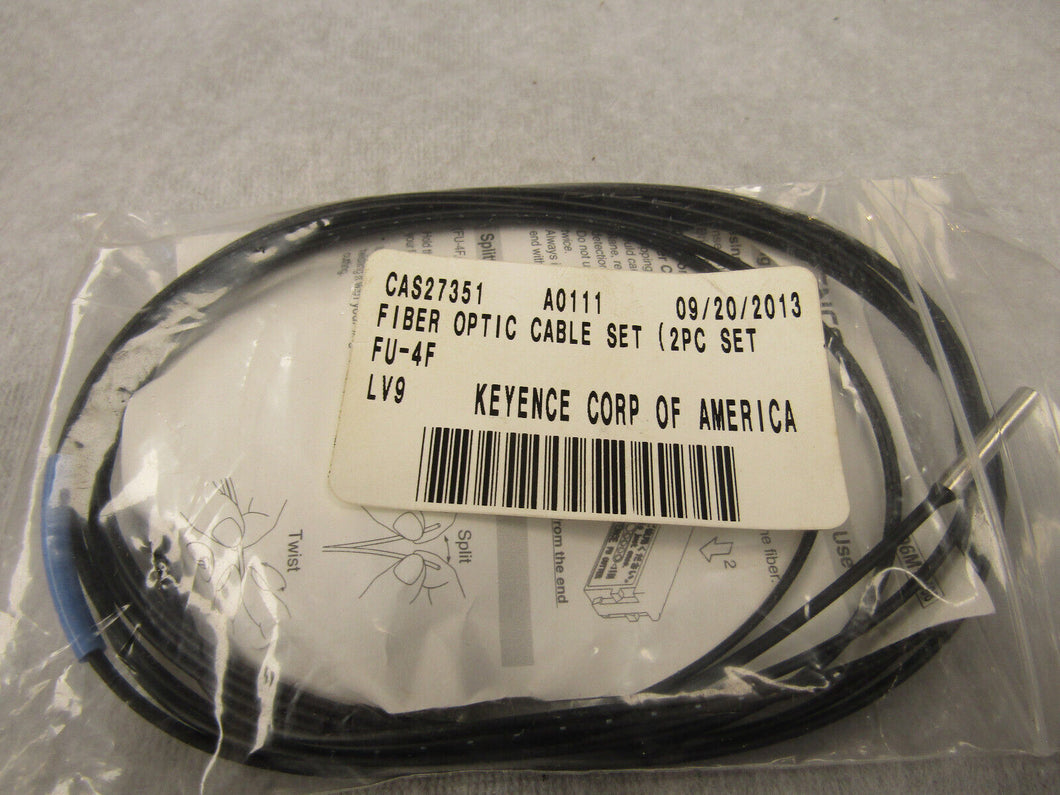 Keyence FU-4F Fiber Optic Lead Sensor Head