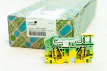 Load image into Gallery viewer, Box of 50- Phoenix Contact ST 6-PE DIN RAIL TERMINAL BLOCKS
