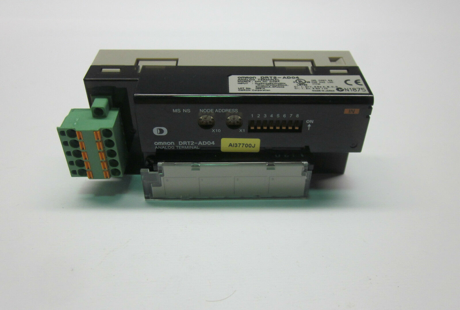 OMRON DRT2-AD04 Smart Slave 4 Analog Input Terminal