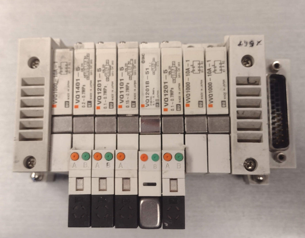 SMC Pneumatic Valve bank VQ1401,VQ1101,VQ1201B,VQ1201,VVQ1000-10A