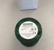 Load image into Gallery viewer, Siemens 8WD4 420-5AC Green Tower Stack Light Module
