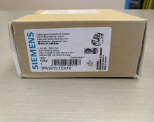 Load image into Gallery viewer, Siemens 3RV2011-1CA15 Sirus Circuit Breaker Overload
