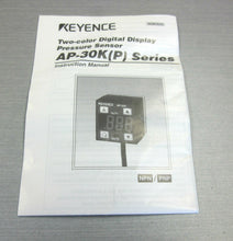 Load image into Gallery viewer, Keyence AP-34KP digital compound pressure sensor switch
