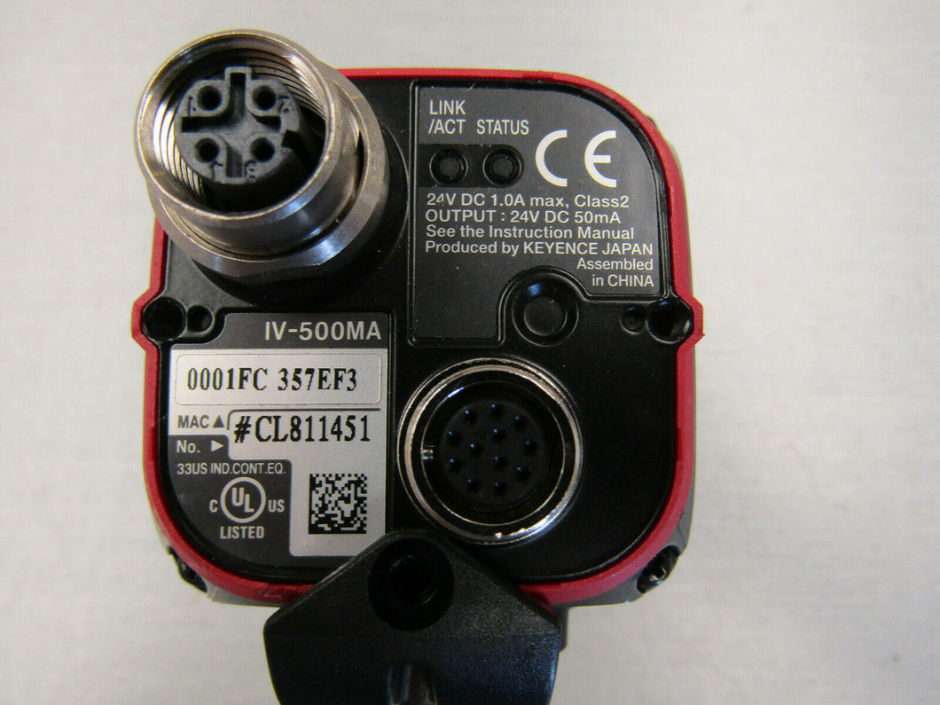 Keyence IV-500MA machine vision sensor camera