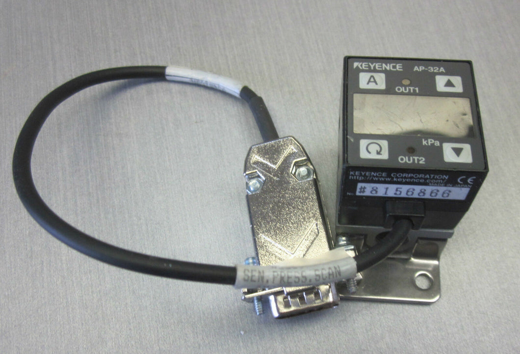 Keyence AP-32A digital pressure switch display Positive-pressure, 100 kPa