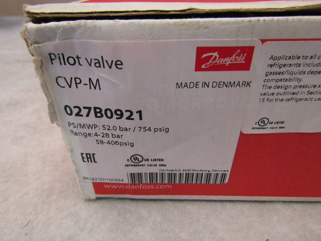 Danfoss CVP-M 027B0921 Pilot Valve