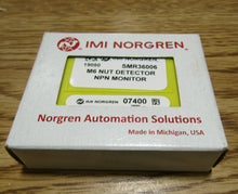 Load image into Gallery viewer, IMI Norgren SMR36006 M6 Nut Detector Sensor Amplifier NPN 07400
