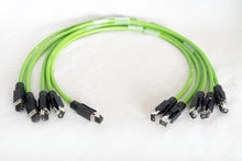 Load image into Gallery viewer, Lot of 5- Balluff BCC04KE- PUR SHIELDED GREEN, 0.60 M, DRAG CHAIN COMPATIBLE
