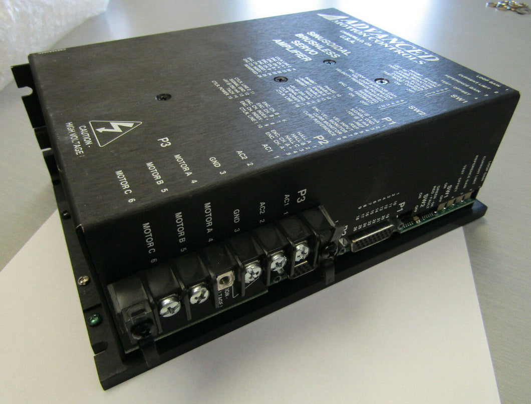 AMC sinusoidal brushless servo amplifier SE30A20AC advanced motion controls