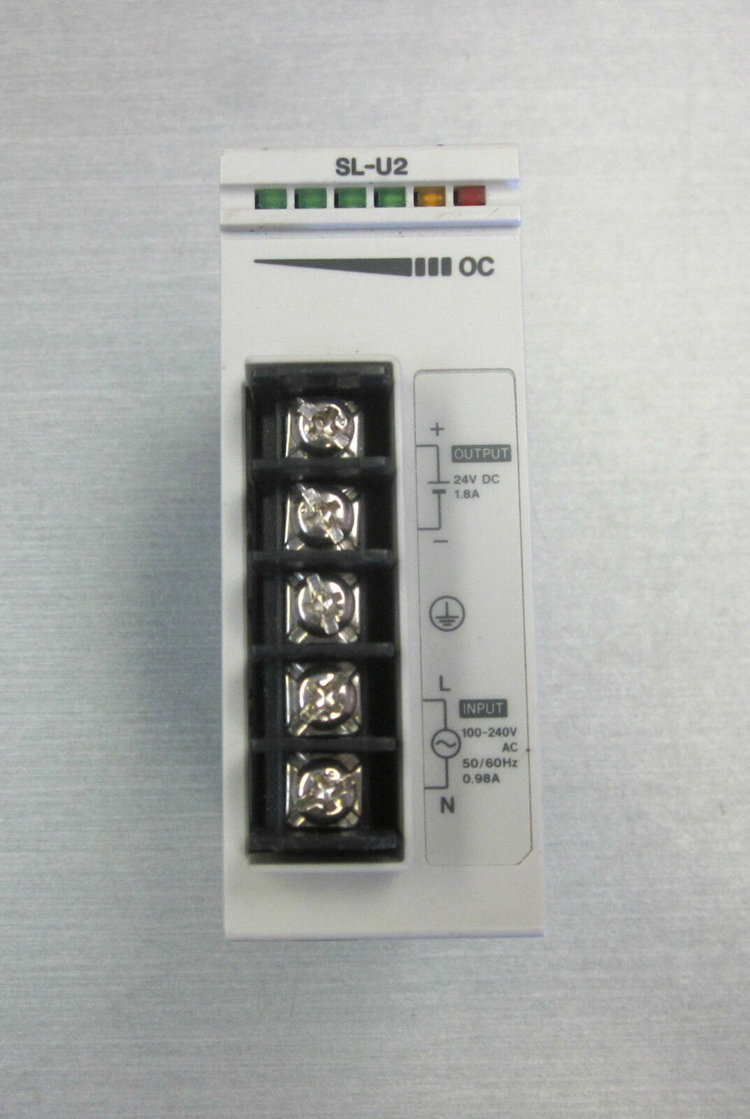 Keyence SL-U2 24 VDC power supply for light curtain sensor