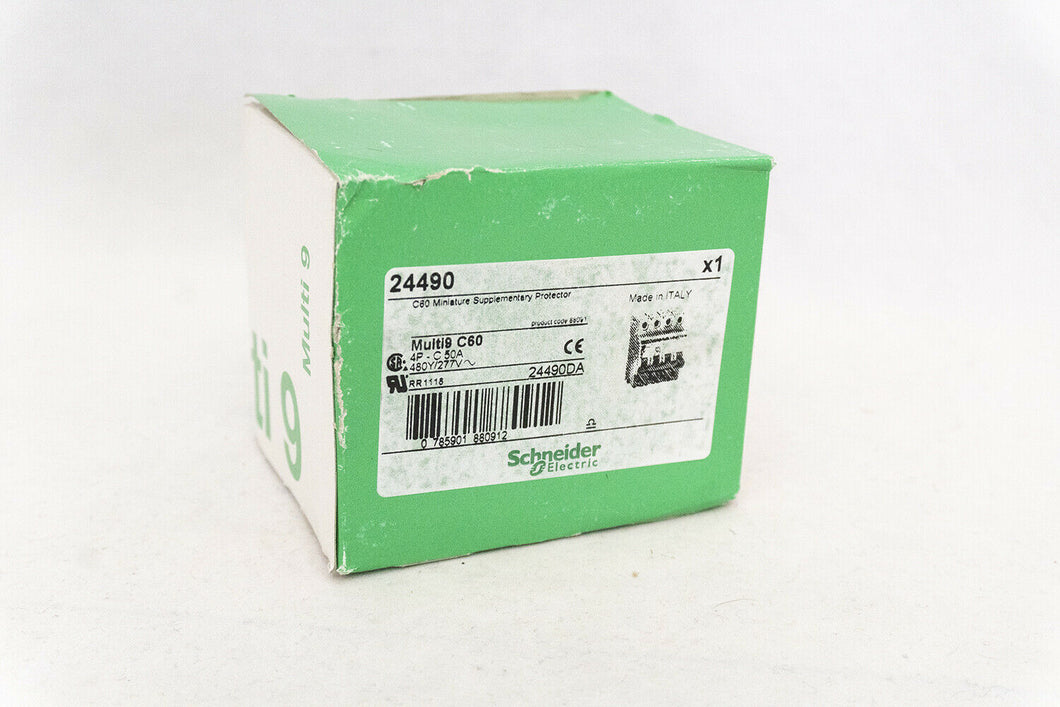 Schneider Electric Square D MG24490 Multi 9 C60 Miniature Supplementary Circuit