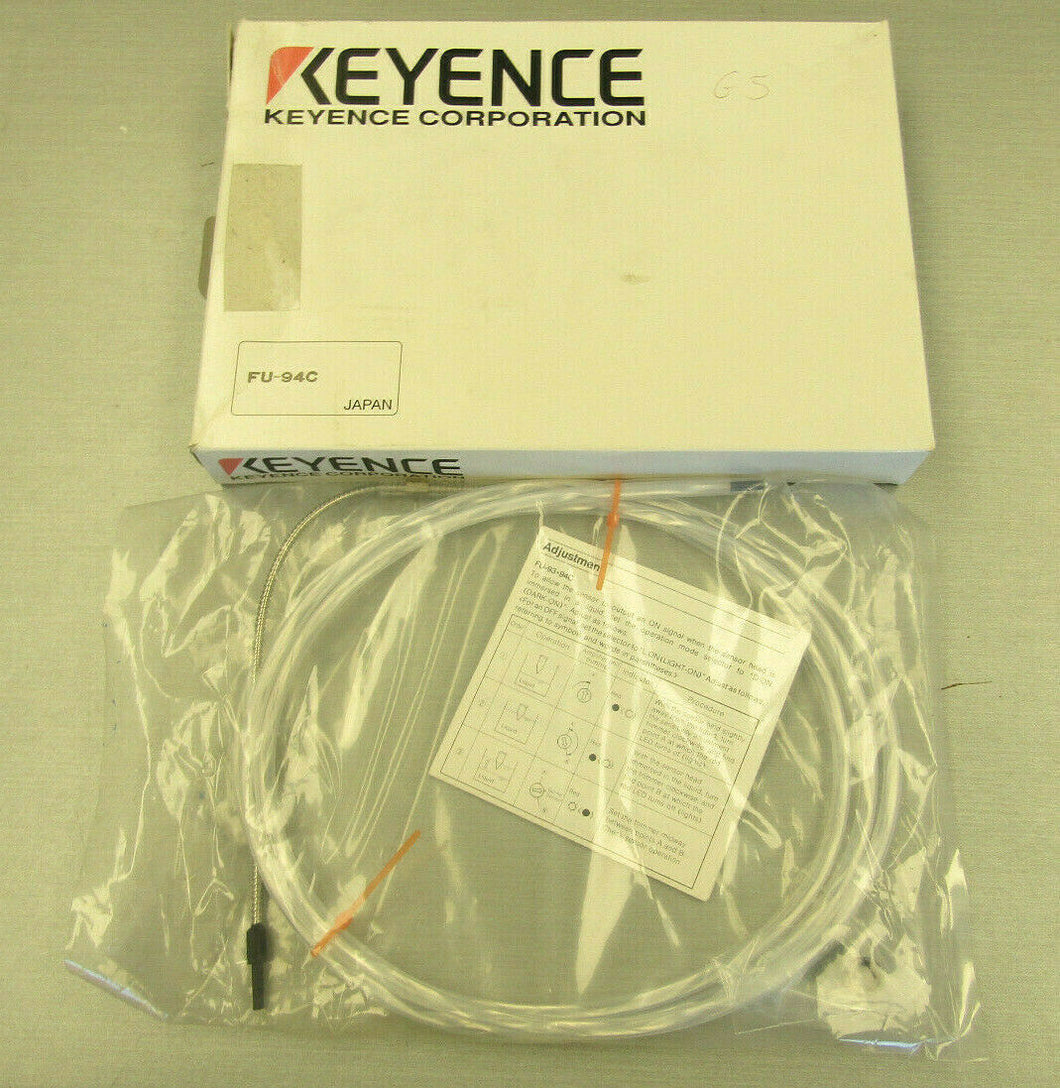 Keyence FU-94C Fiber Optic Sensor Head for Liquid Level Detection