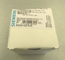 Load image into Gallery viewer, Siemens 8WD4 420-5AE White Tower Stack Light Module
