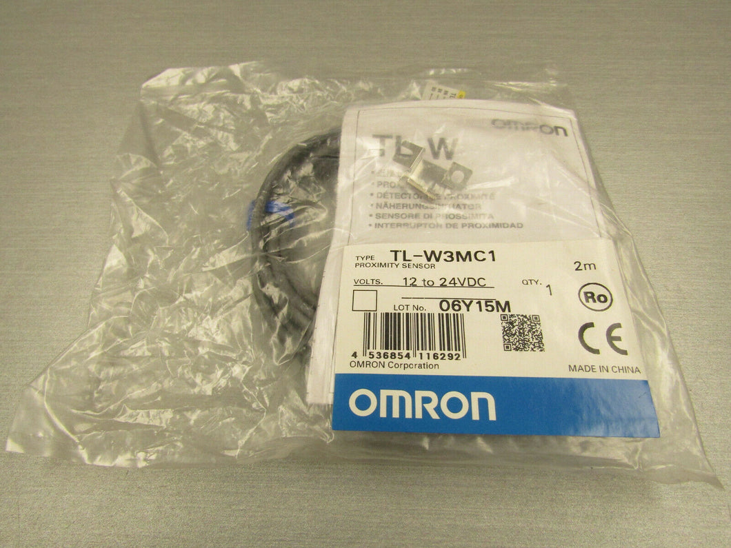 Omron TL-W3MC1 Flat Inductive Proximity Sensor NPN