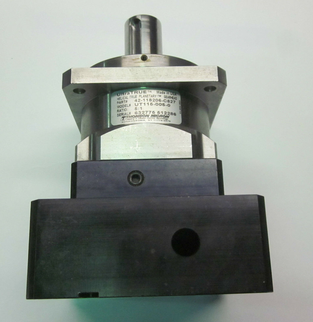 Thomson Micron helical panetary gearhead 42-118206-C827 UT115-005-0 5:1 servo