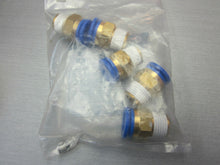 Load image into Gallery viewer, Lot of 5 SMC pneumatic fittings KQH16-04S NEW 16mm hose
